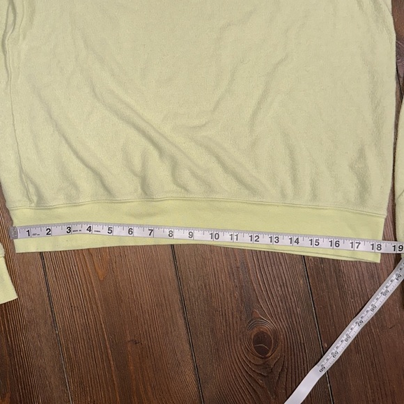 WILDFOX MORE SUN PLEASE Neon Yellow/Green Long Sleeve Top - Picture 7 of 10